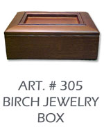birch jewelry box